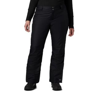 COLUMBIA PLUS SIZE SNOW PANTS BLACK